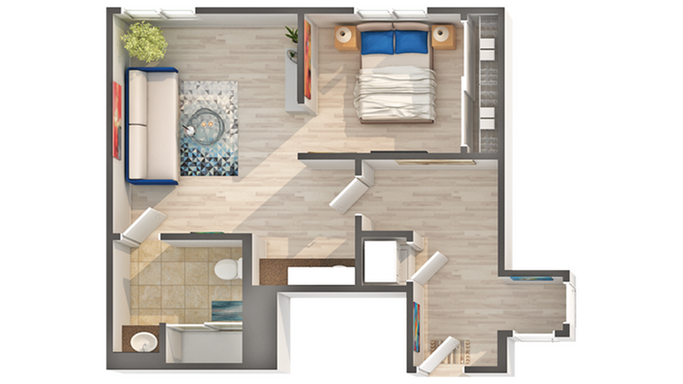 Floorplan Images | Arrive West LA