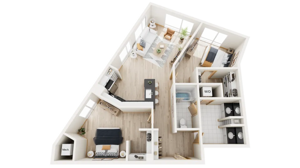 Floorplan Images | Solhaus Apartments