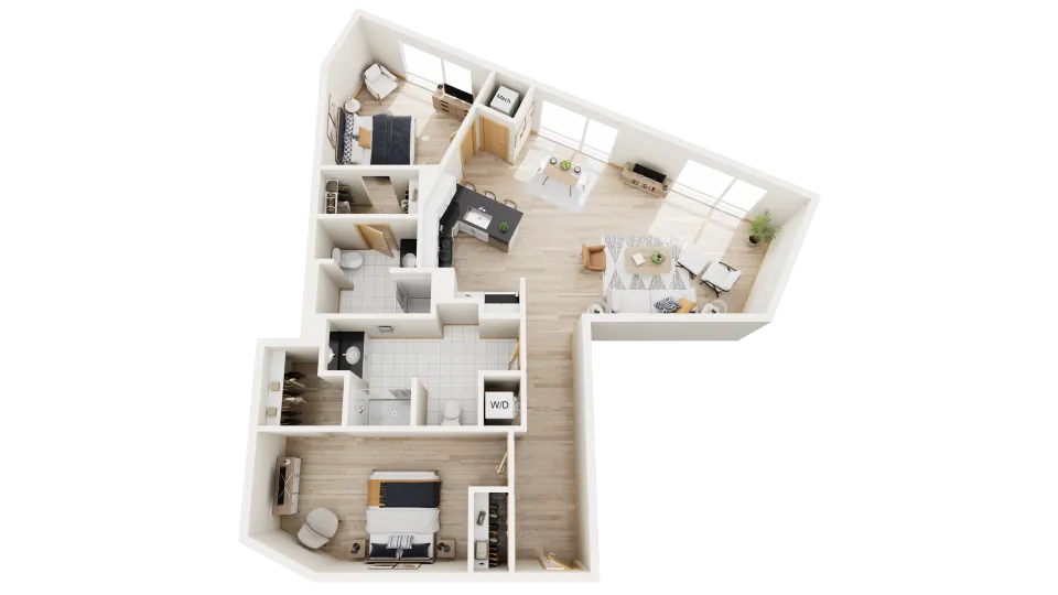 Floorplan Images | Solhaus Apartments