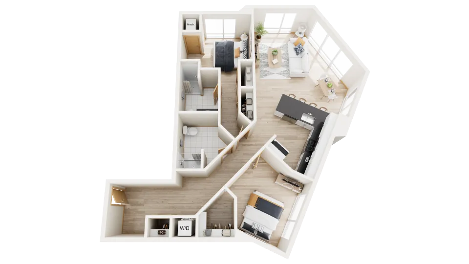 Floorplan Images | Solhaus Apartments