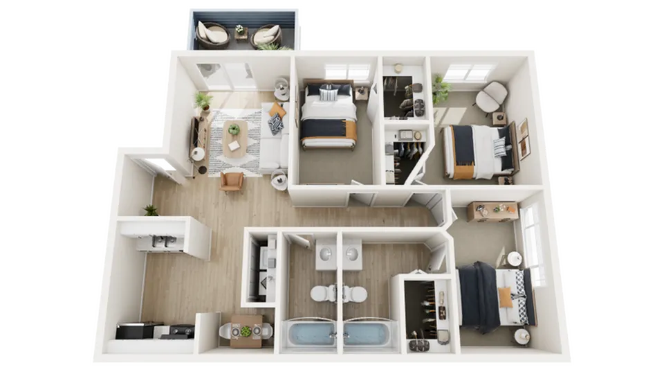 C1 floor plan