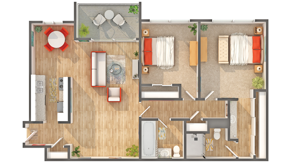 Floorplan Images | Arrive Westlake Village