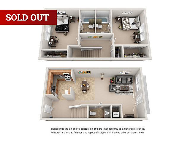 2 Bed Student Apartment in Tallahasseee