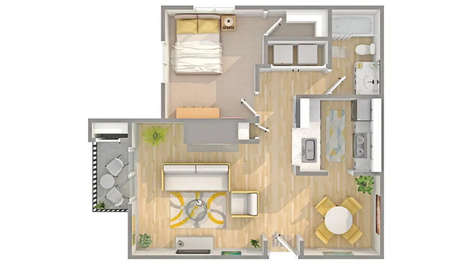 A1 floor plan