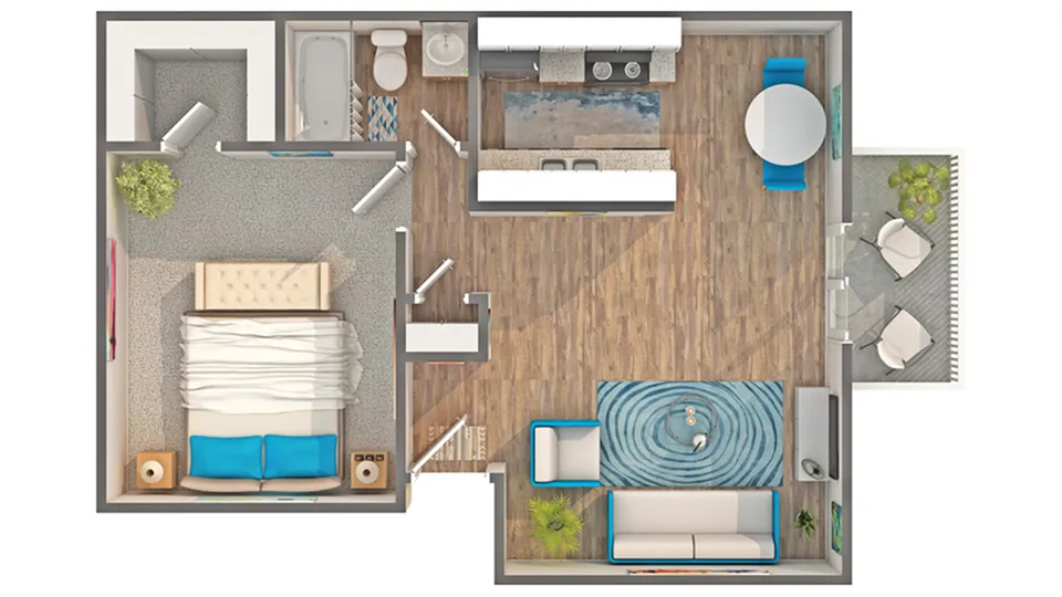 Carmichael floor plan