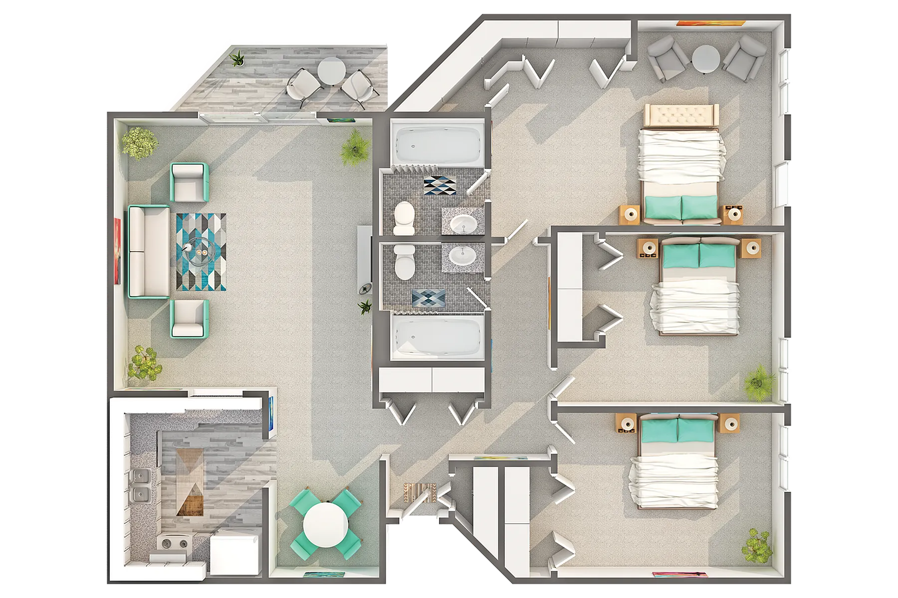 Westdale | 3-Bedroom Floorplan