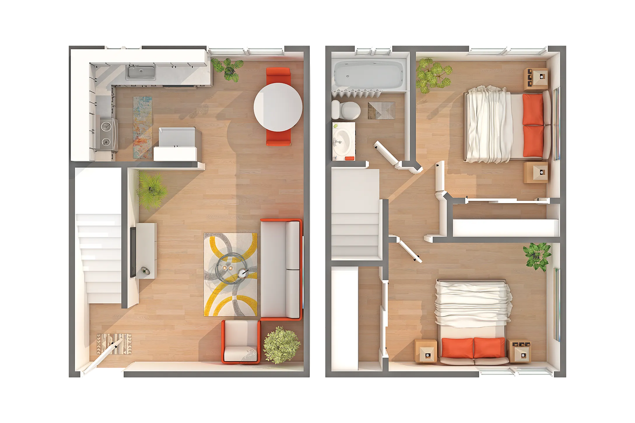 Imperial | 2-Bedroom Floorplan