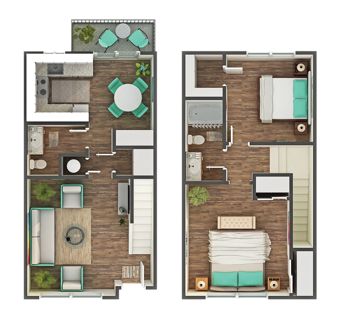 Cobalt 2x1.5 floor plan