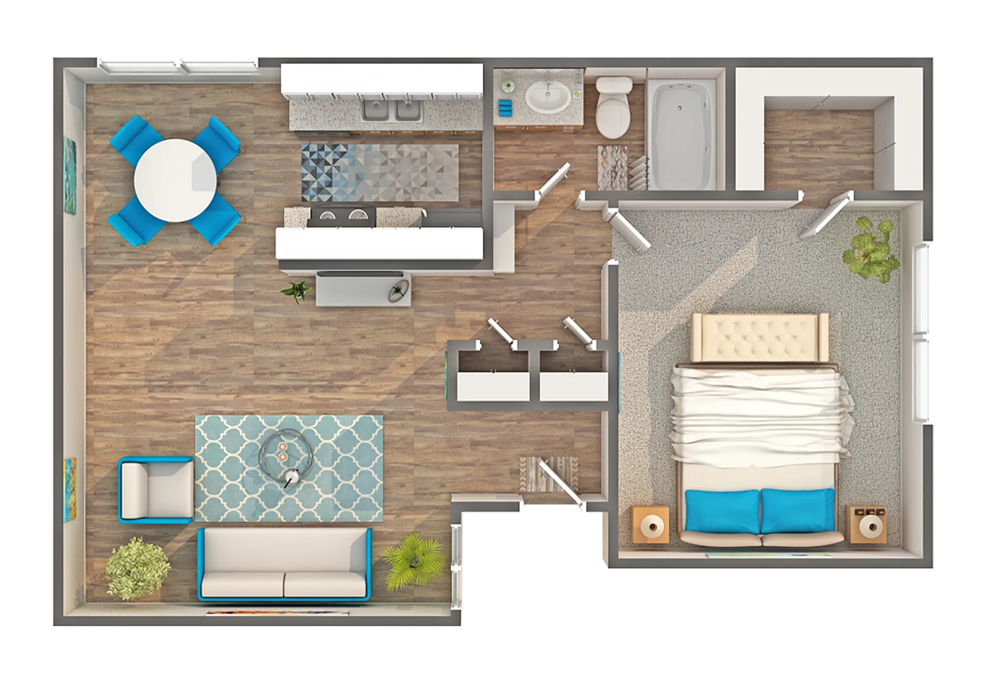Hoffman floor plan