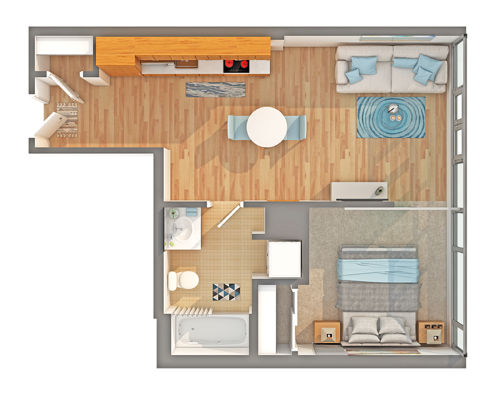 1x1 - A Floorplan