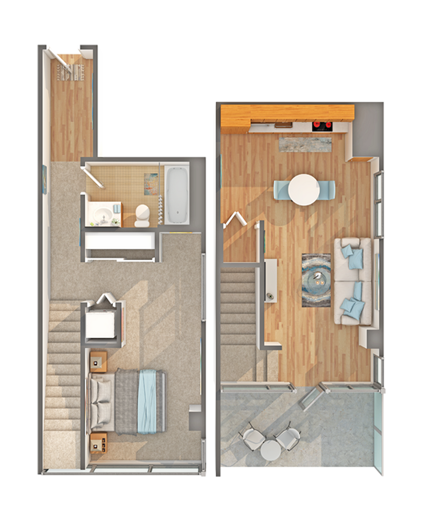 1x1 TH - A Floorplan
