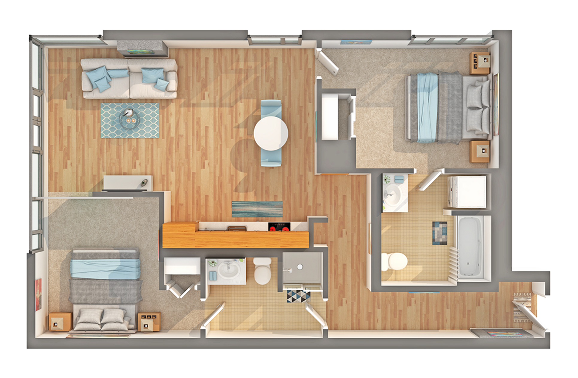 2x2 - A Floorplan