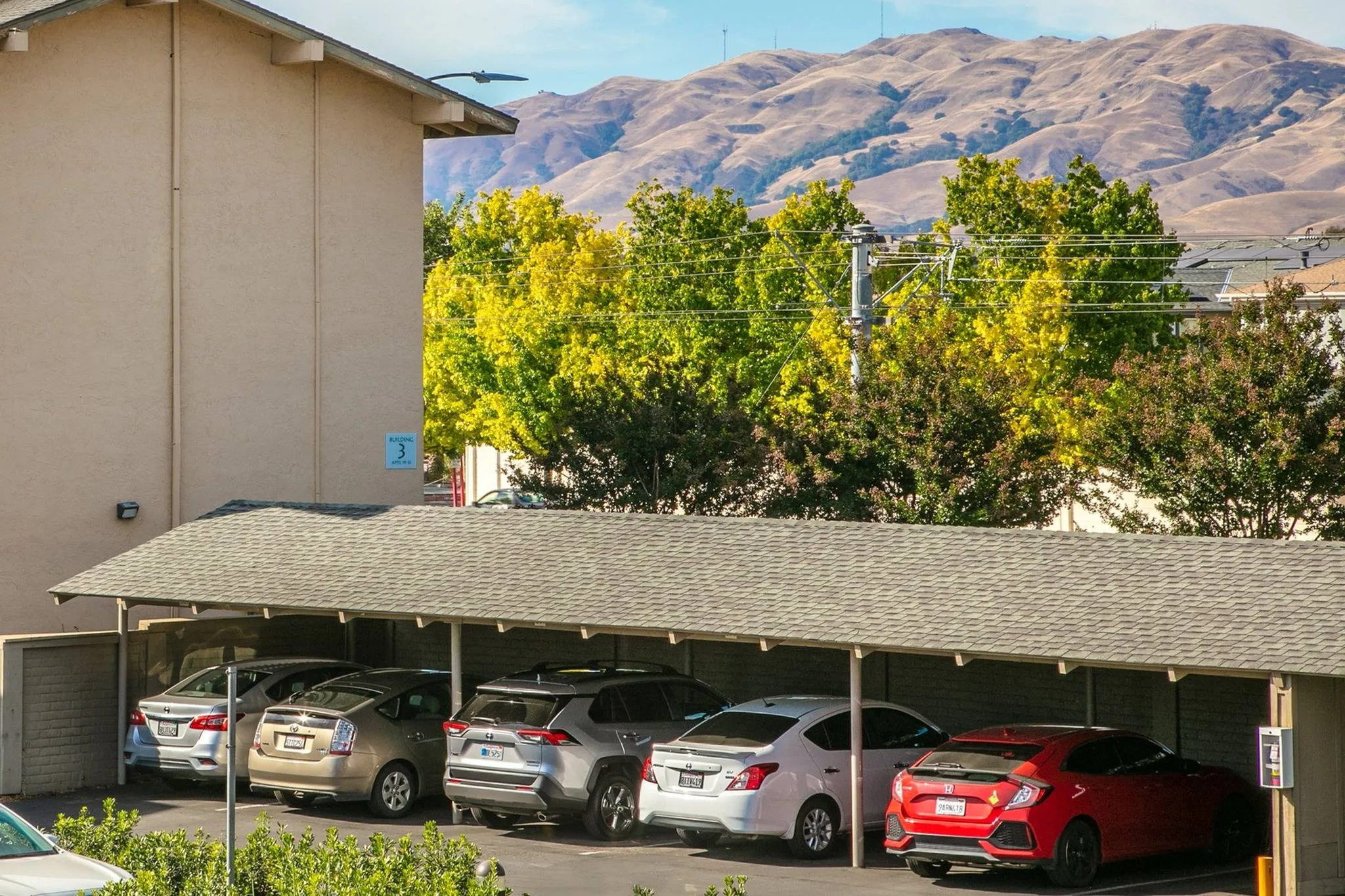 San Jose Apartments Covered Parking Carport