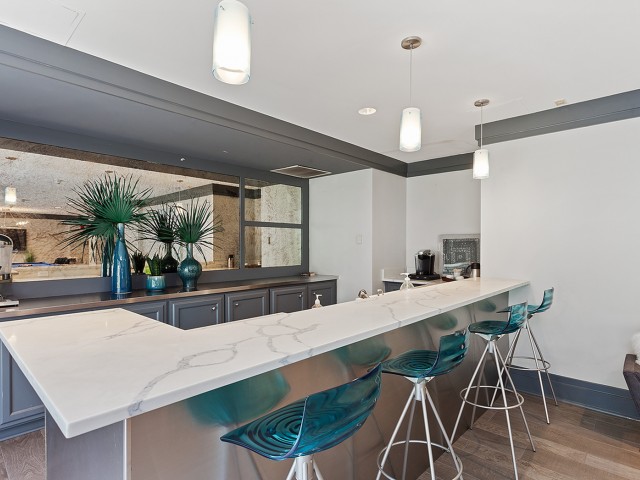 Resident Lounge with Snack Station
