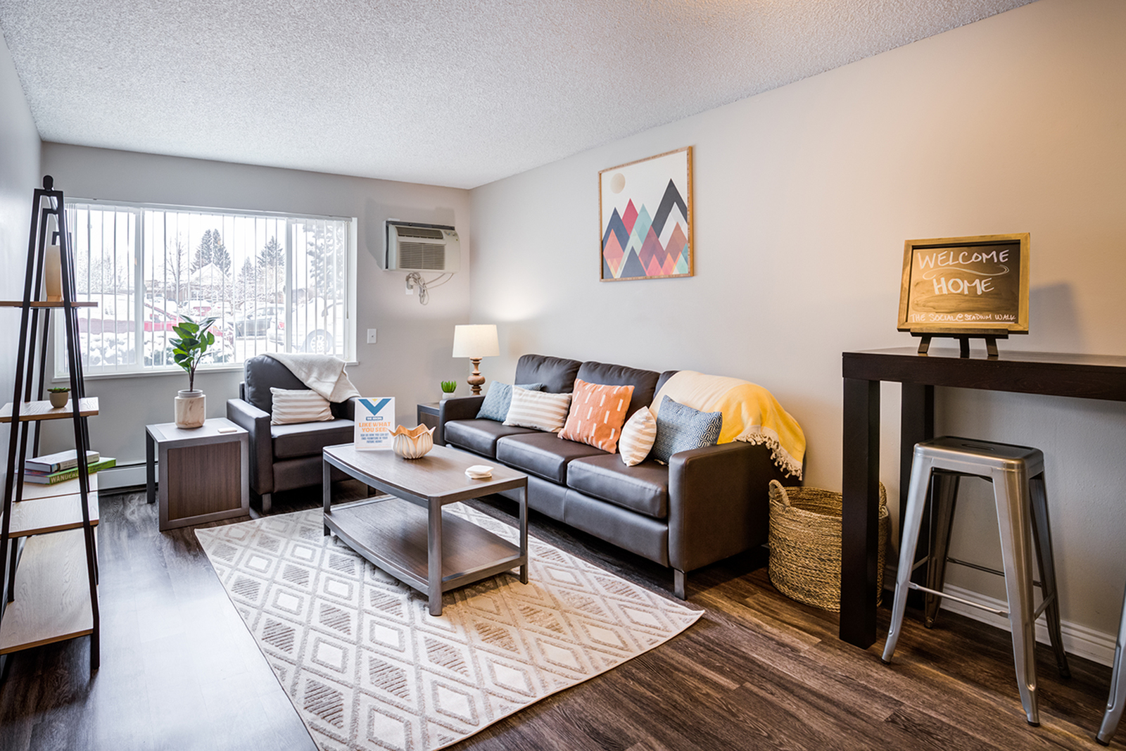 Furnished living room