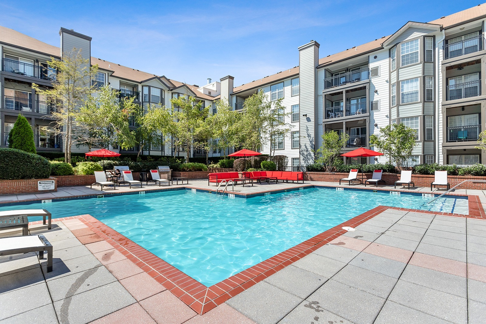 Arrive Stamford Pool and Lounge Furniture on Pool Deck