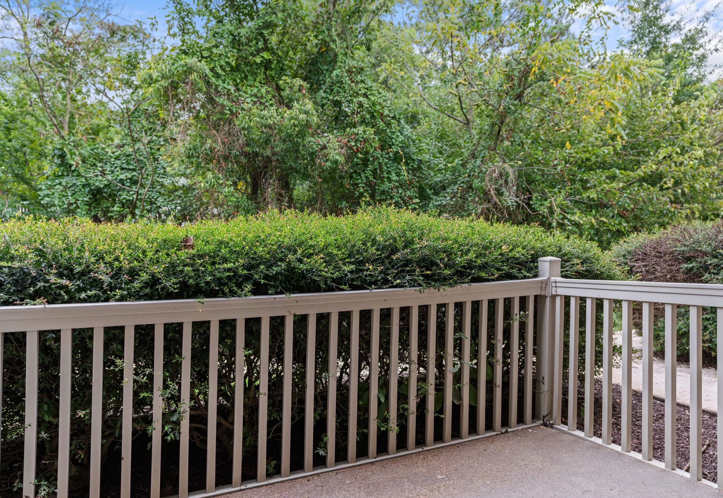 private patio