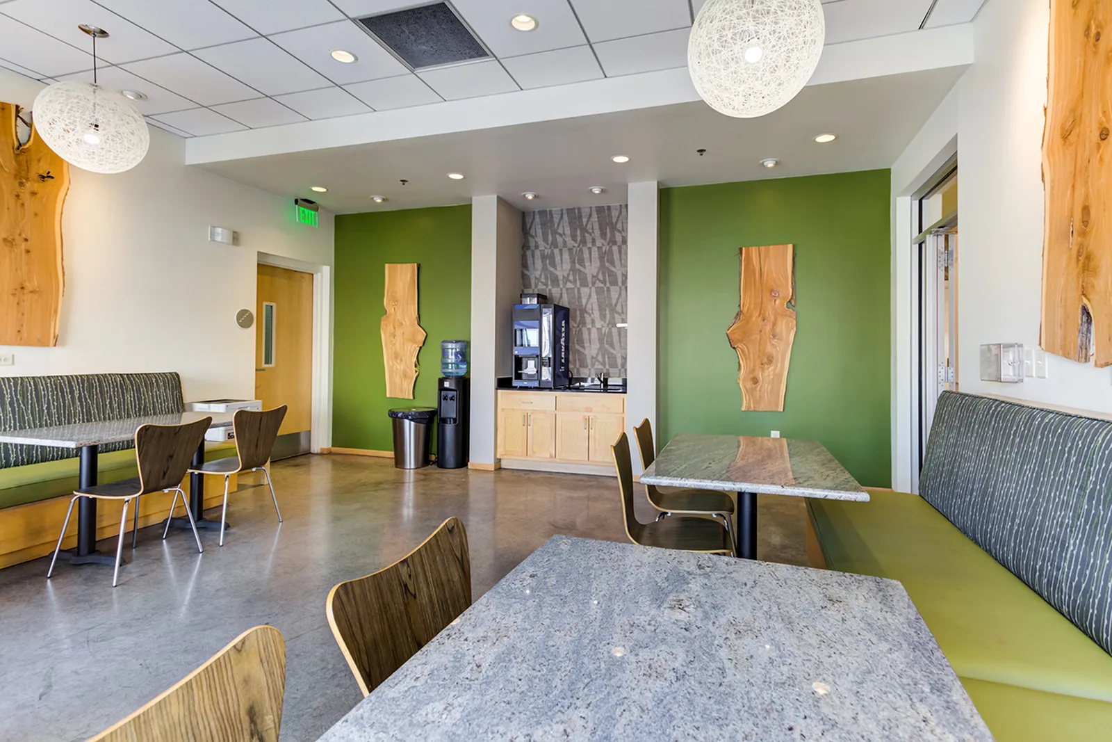 Image of Study Lounge With Print Station for Solhaus Apartments & Tower