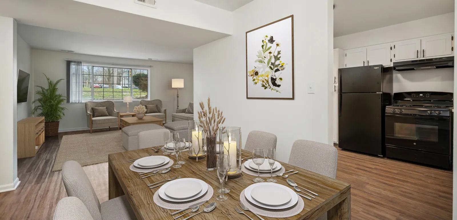 ReNew Millbrook Dining Room Living Room Kitchen