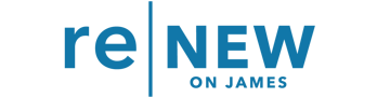 ReNew on James Logo