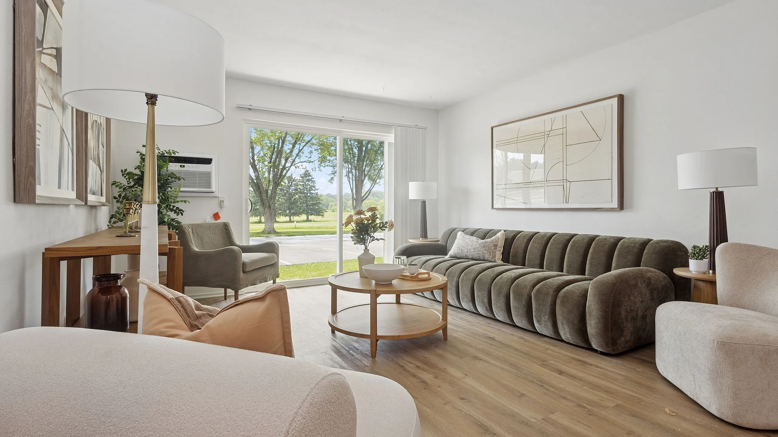 renew at the greens living room