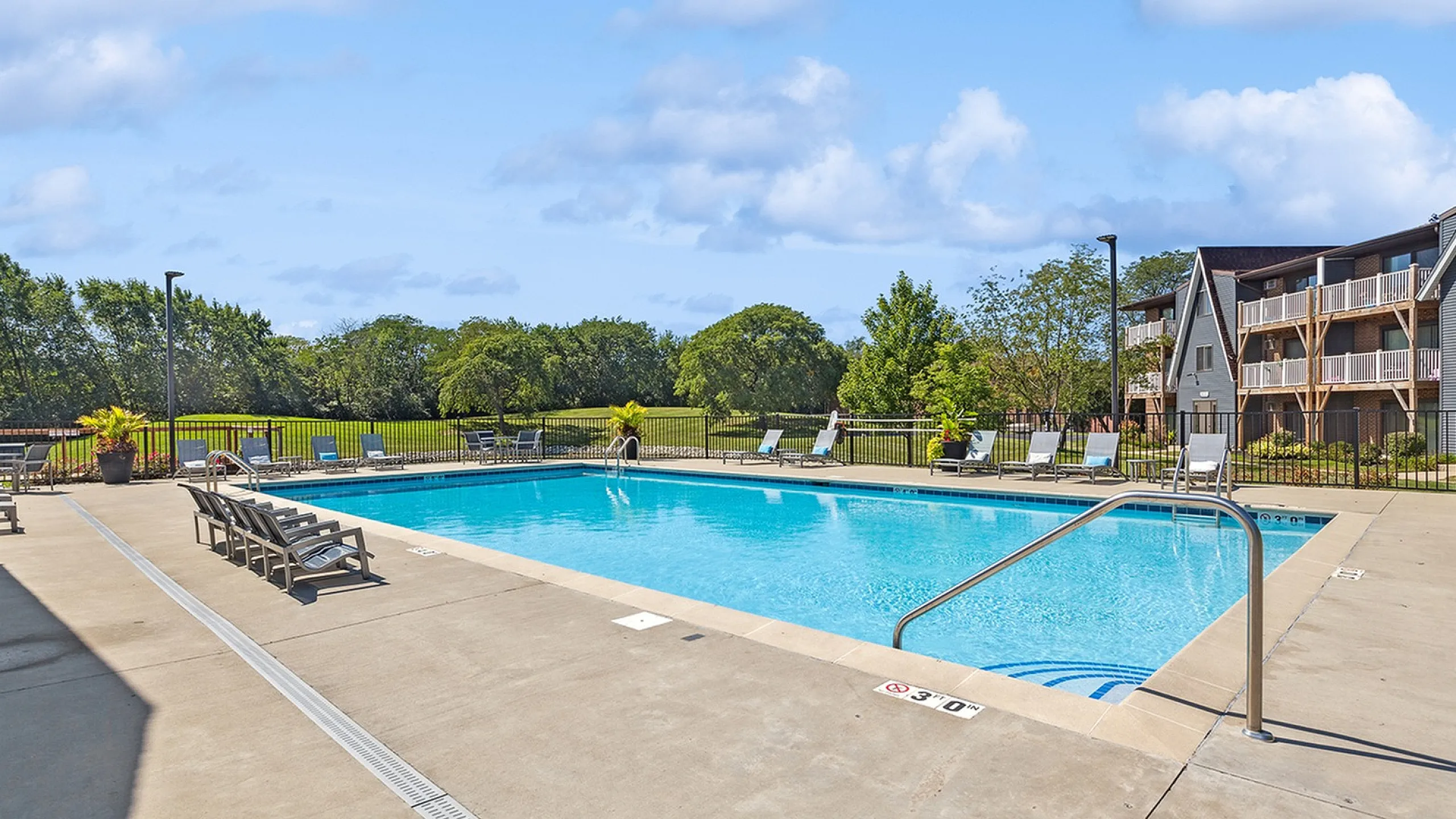 renew westmont resort style pool