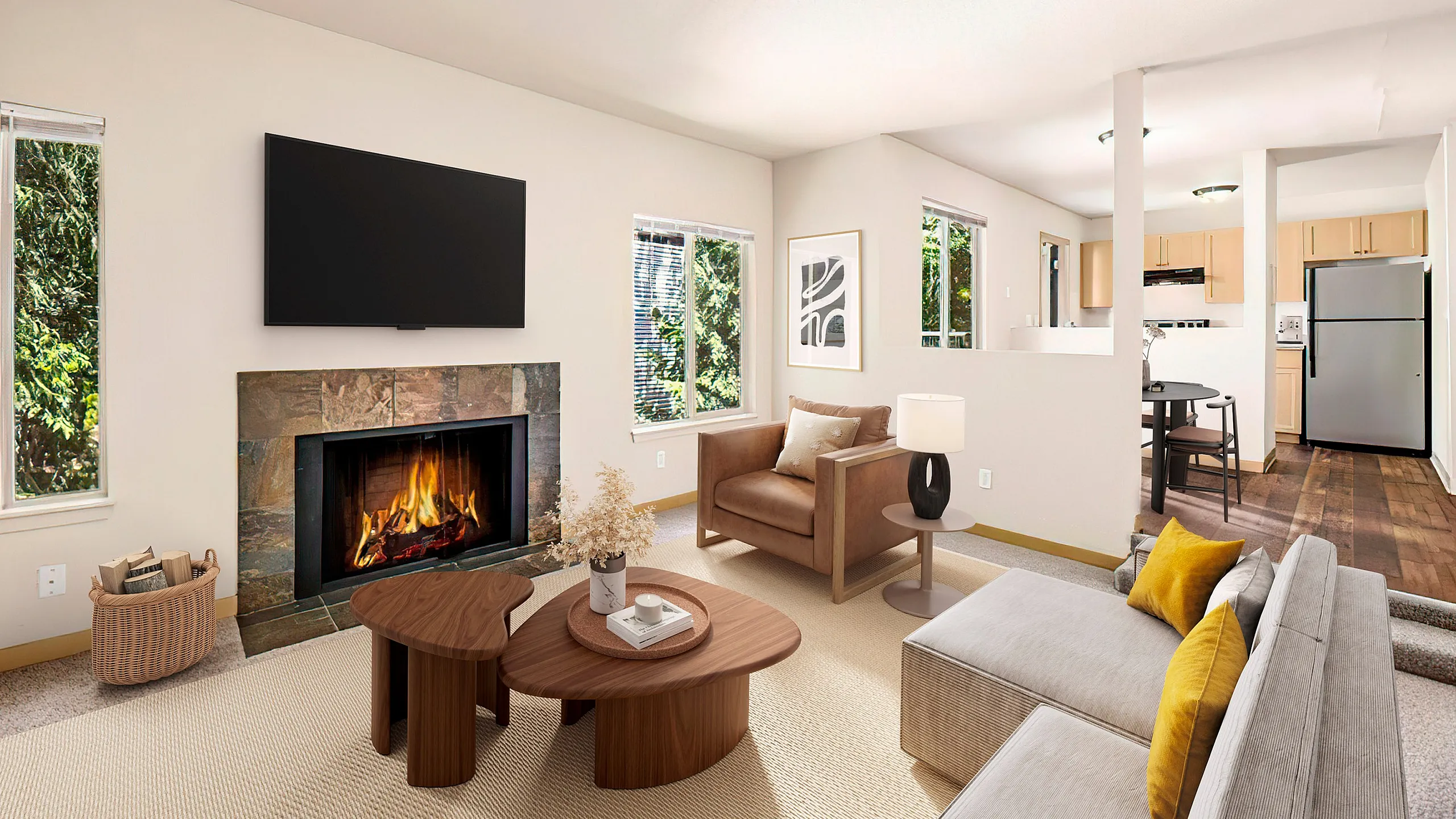 ReNew Northline (Northline Apartments) - Cozy Living Room