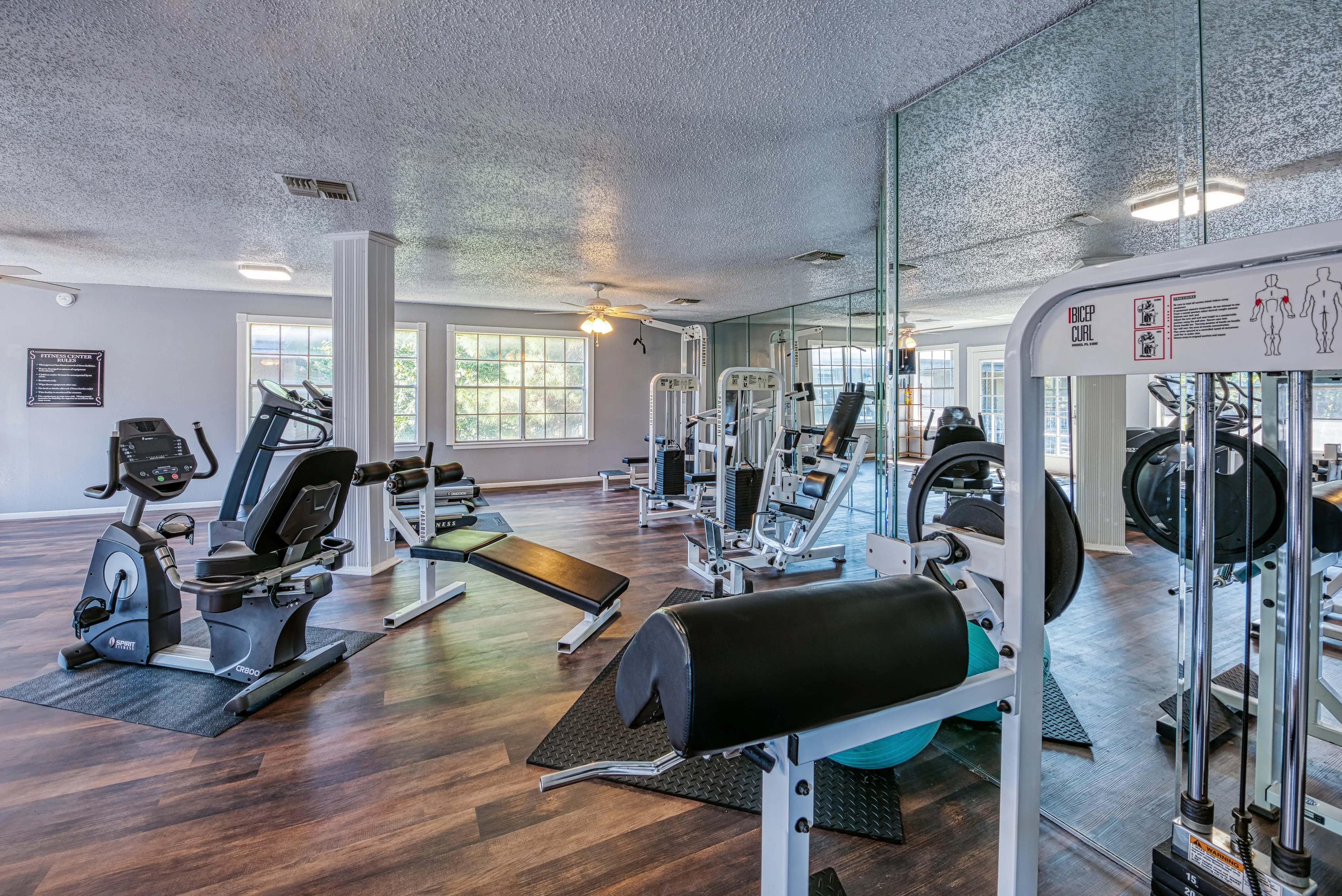 Image of 24 Hour Fitness Center for Savannah Oaks Apartments