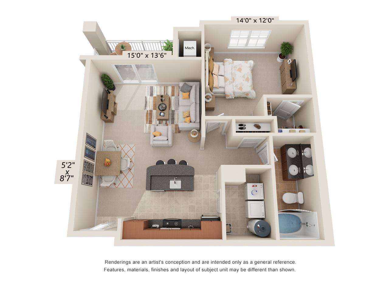 1 3 Bed Apartments Check Availability The Carlton at Greenbrier