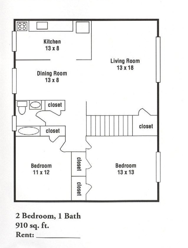 2 Bedroom