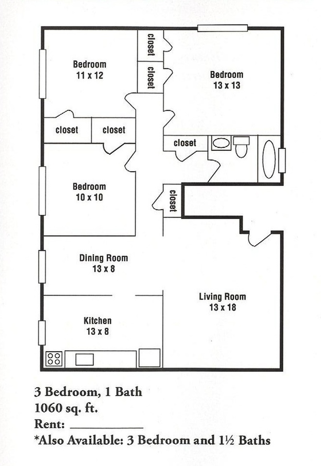 3 Bedroom