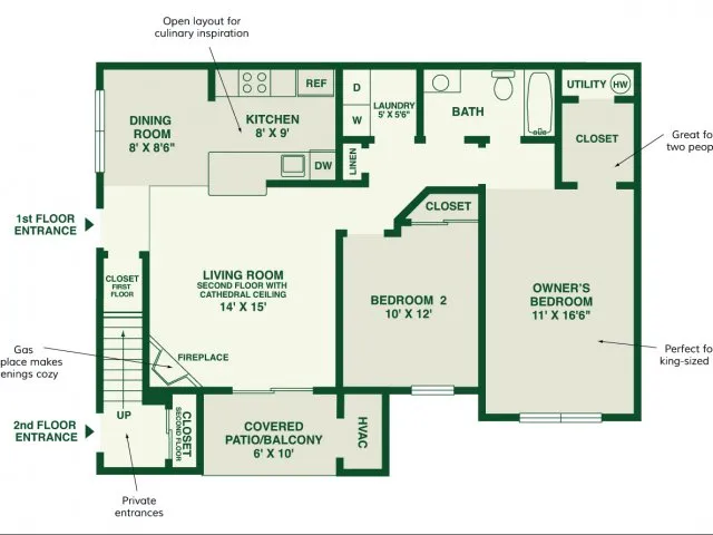 Walnut Crossing Apartments - Brookside