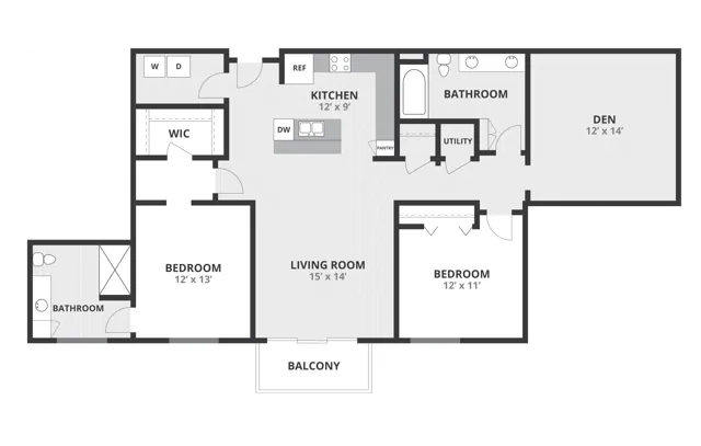 2F | 1505 Apartments & Townhomes