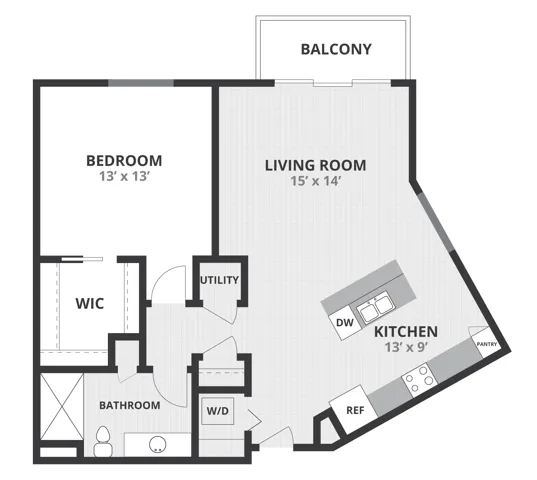 1D | 1505 Apartments & Townhomes