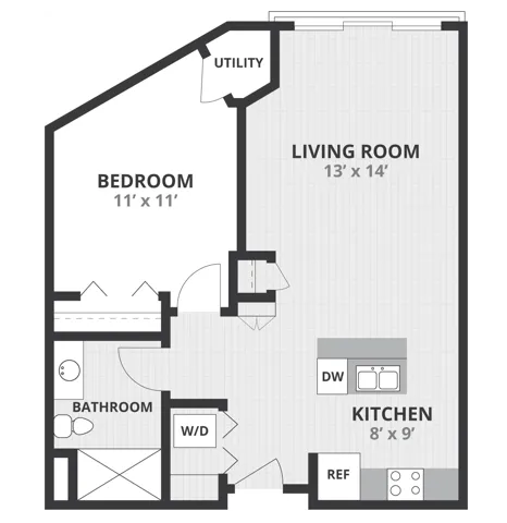 1B | 1505 Apartments & Townhomes
