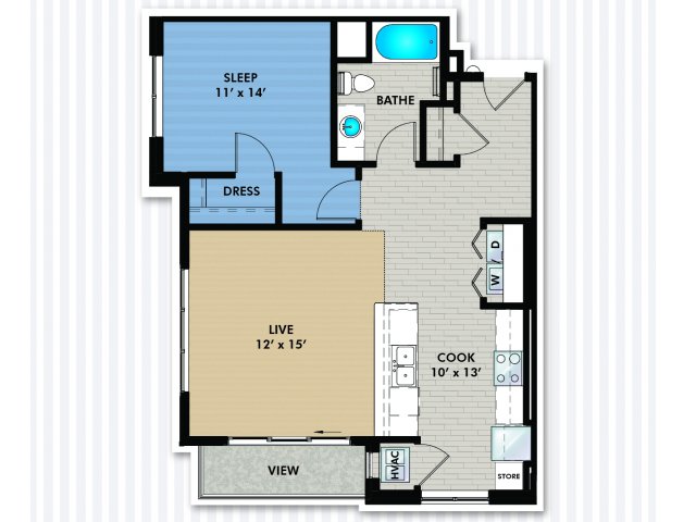 Floor Plan B4 | The Woodlands Apartments | Apartments in Menomonee Falls, WI