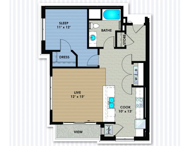Floor Plan B5 | The Woodlands Apartments | Apartments in Menomonee Falls, WI