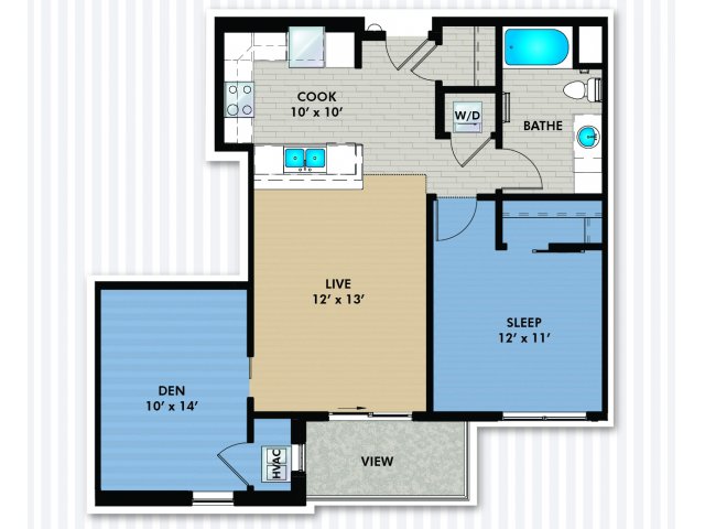 Floor Plan C1 | The Woodlands Apartments | Apartments in Menomonee Falls, WI