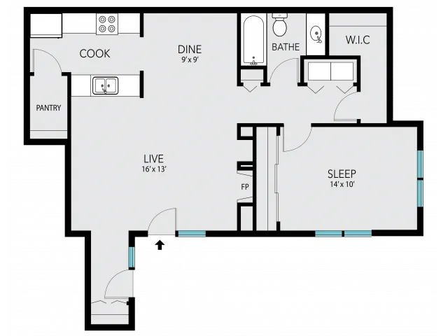 Buckingham | Foxcroft Apartments | Apartments in Green Bay, WI