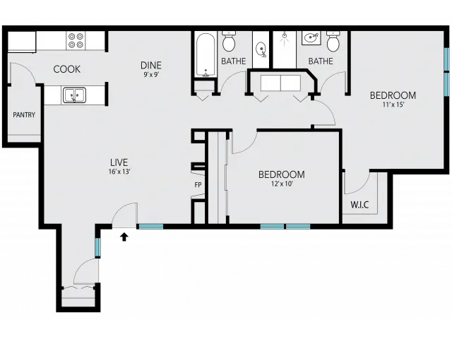 Canterbury | Foxcroft Apartments | Apartments in Green Bay, WI