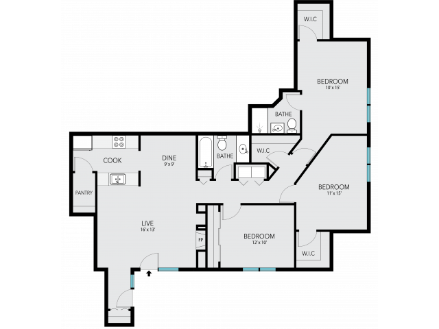 Nottingham | Foxcroft Apartments | Apartments in Green Bay, WI