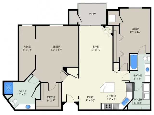 The Observatory | The Landmark at Hatchery Hill | Apartments in Fitchburg, WI