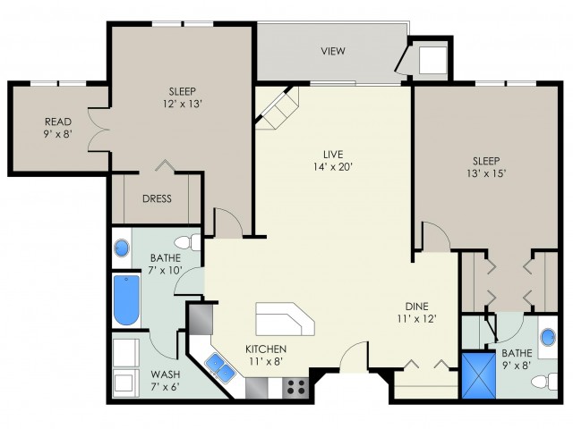 The Elvehjem | The Landmark at Hatchery Hill | Apartments in Fitchburg, WI