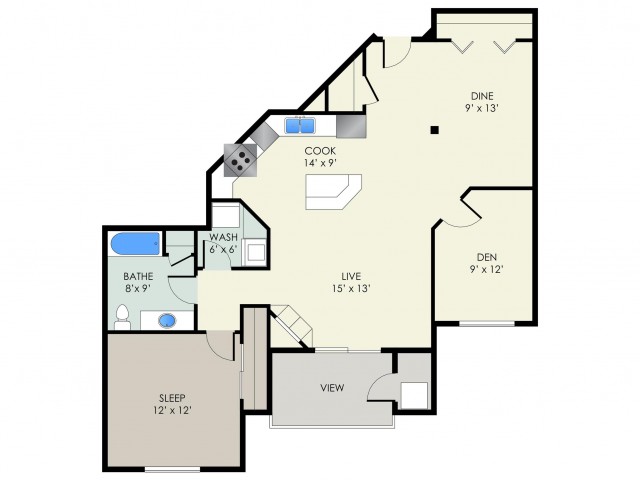 The Regent | The Landmark at Hatchery Hill | Apartments in Fitchburg, WI
