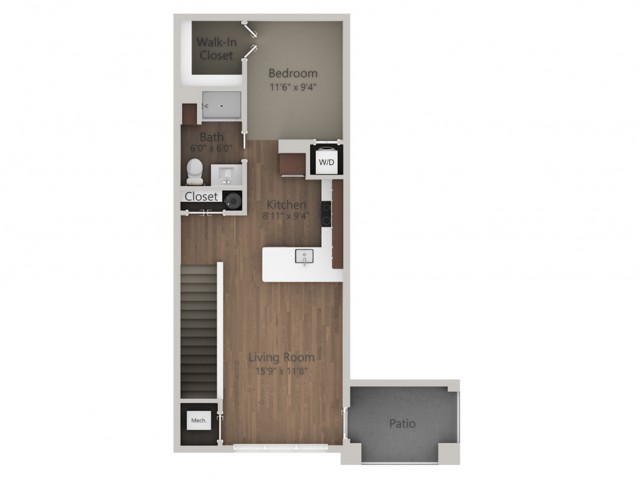 Floor Plan A | Seasons at Orchard Hills | Apartments in Oak Creek, WI