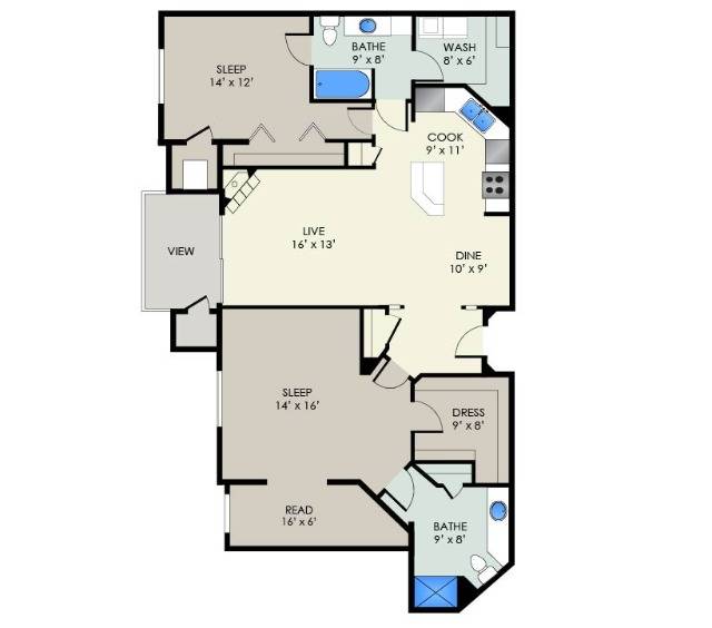 The Observatory II | The Landmark at Hatchery Hill | Apartments in Fitchburg, WI