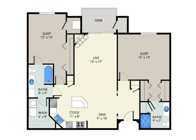 The Stadium II | The Landmark at Hatchery Hill | Apartments in Fitchburg, WI