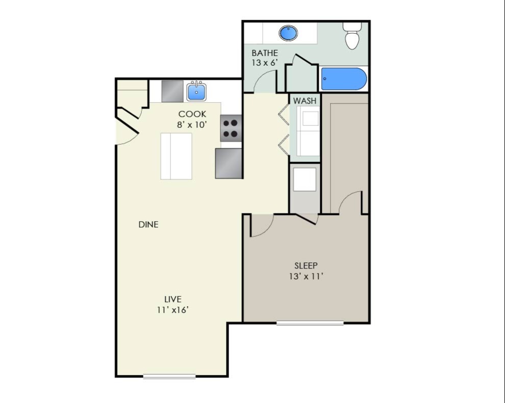The Sullivan | The Landmark at Hatchery Hill | Apartments in Fitchburg, WI