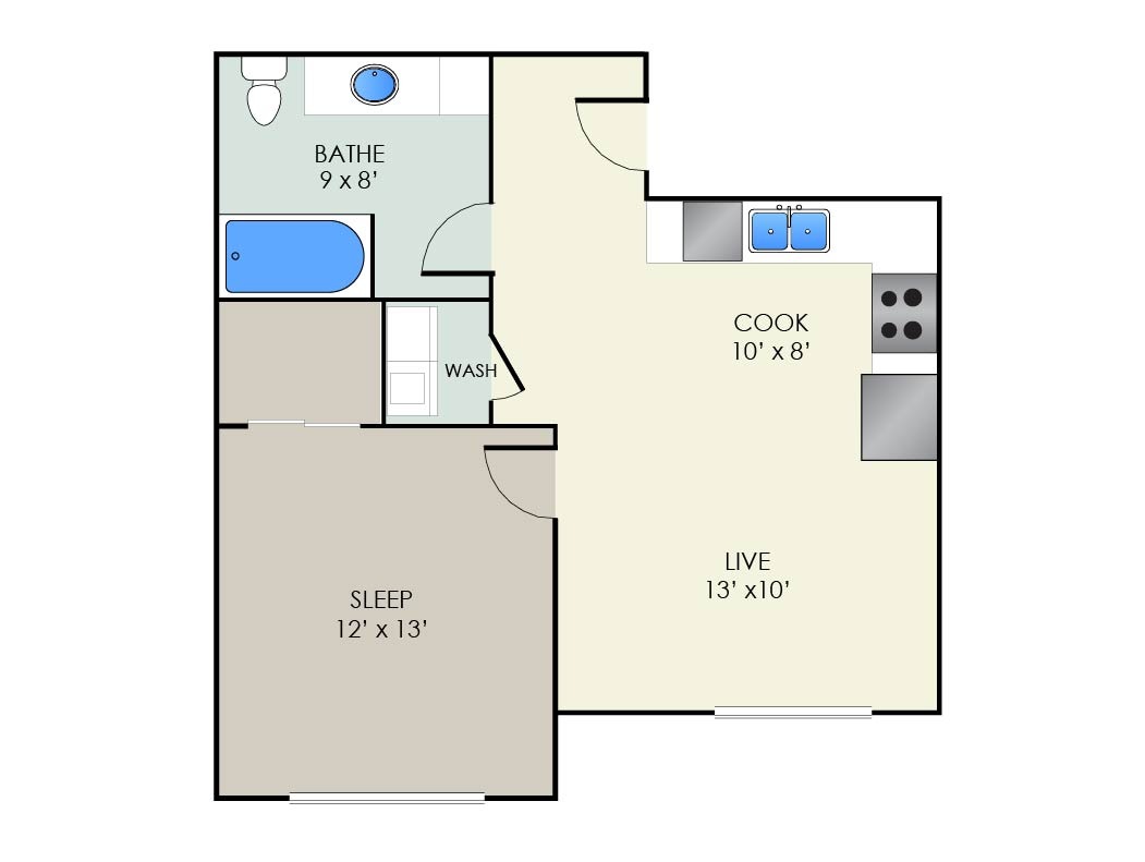 The Cole | The Landmark at Hatchery Hill | Apartments in Fitchburg, WI
