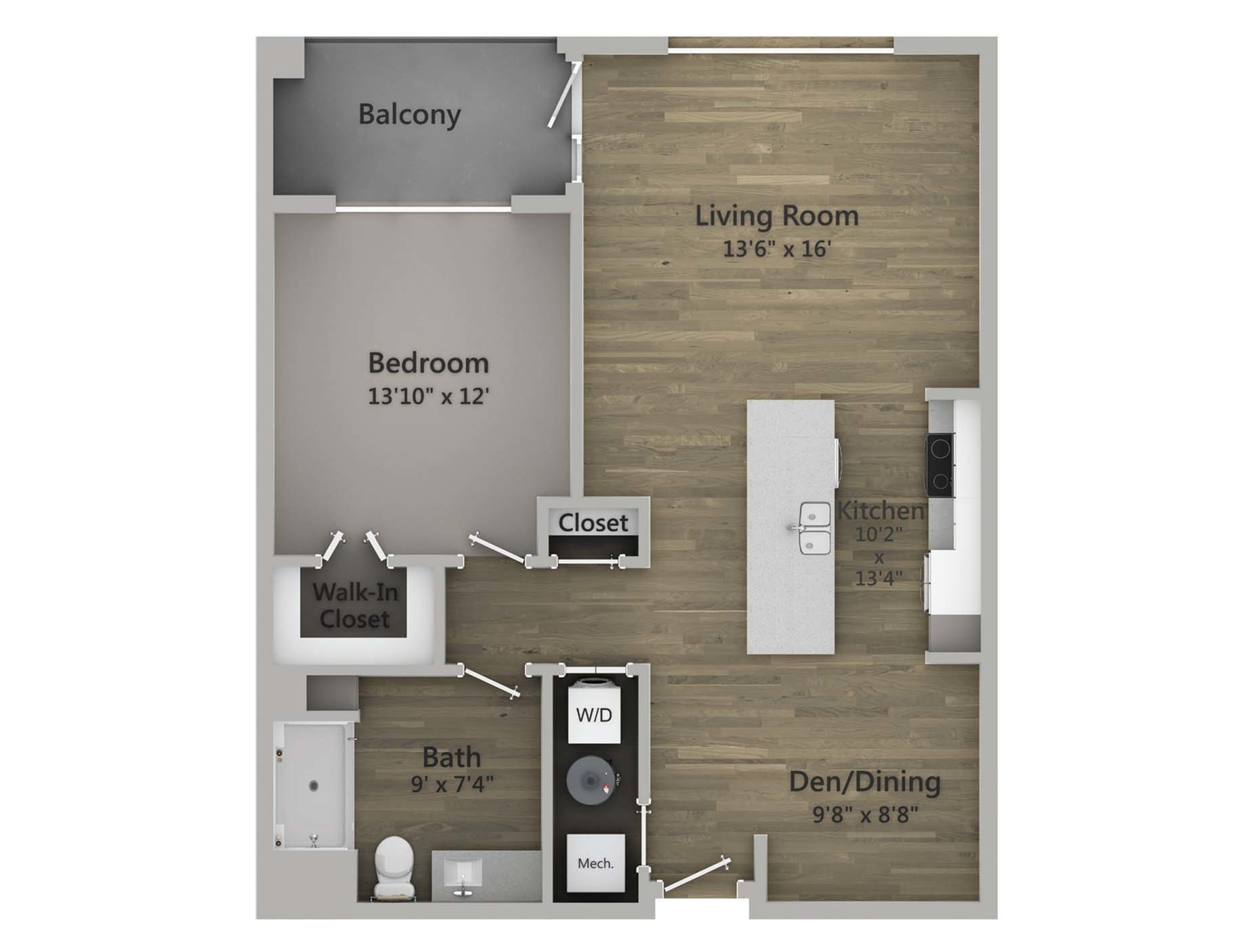 Floor Plan 1F | State Street Station | Apartments in Wauwatosa, WI